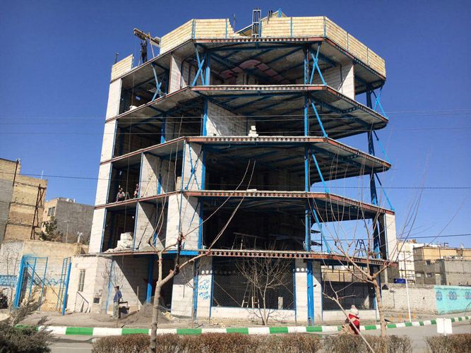 ساخت ساختمان جدید شرکت به آوران سیر رضوان