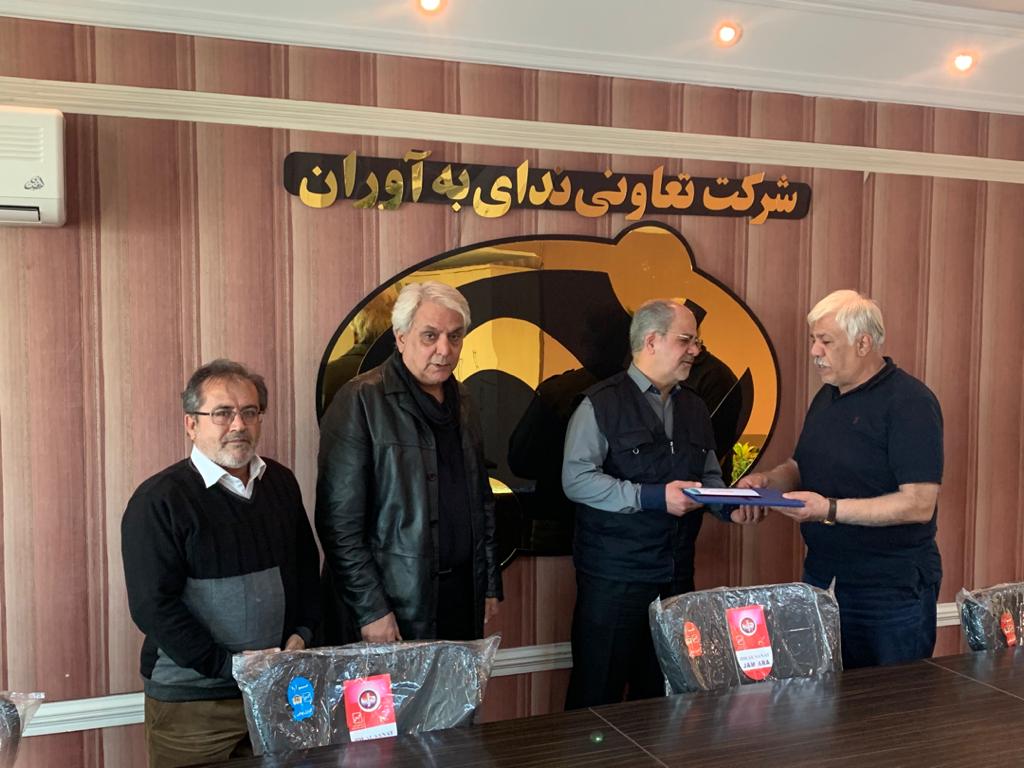 تقدیر از اتوبوسران شرکت ندای به آوران