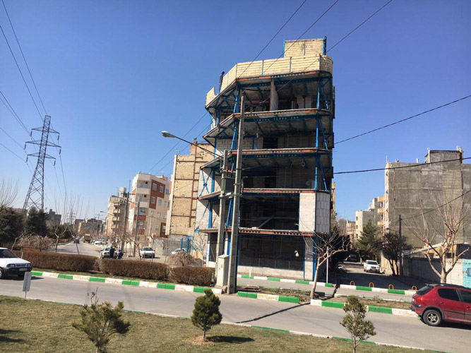 ساخت ساختمان جدید شرکت به آوران سیر رضوان